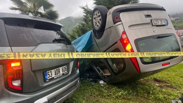 Güneysu'nda trafik kazası: 1 ölü