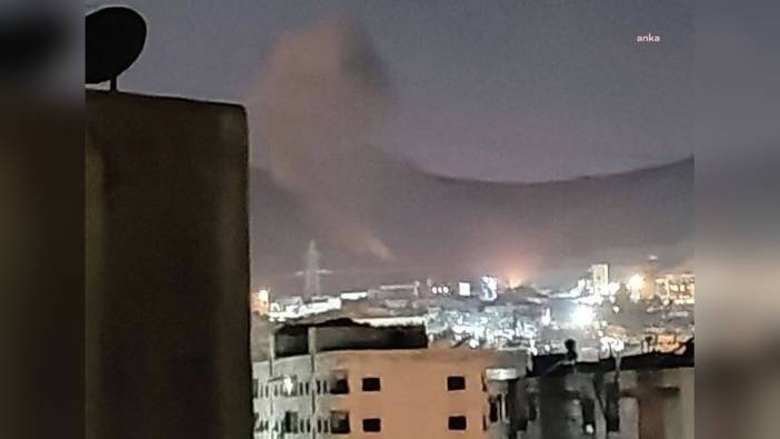 İsrail, Suriye'nin çeşitli bölgelerine hava saldırıları düzenledi