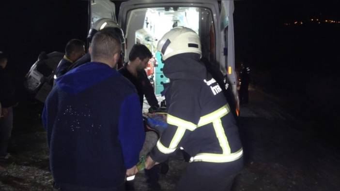 Bafra'da minibüs kazası: 1 ölü, 4 yaralı