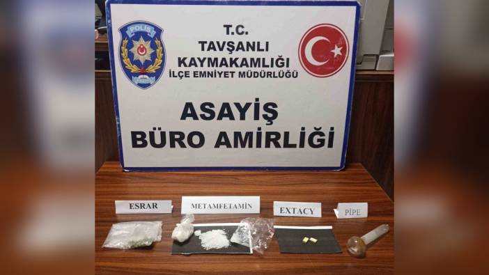 Tavşanlı'da uyuşturucu operasyonu: Şüpheli tutuklandı