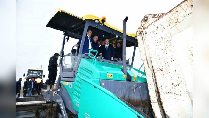 Ardahan'da köy yolları betonla yenileniyor