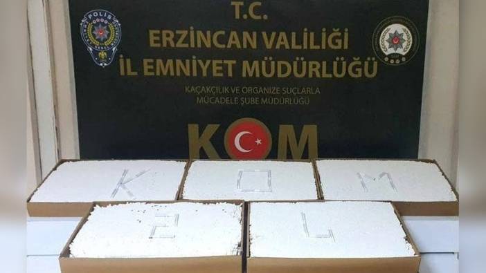 Erzincan'da 25 Bin Dal Kaçak Makaron Ele Geçirildi