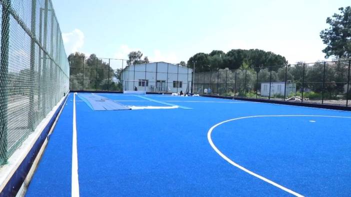 Muğla'ya uluslararası standartlarda çim hokeyi sahası
