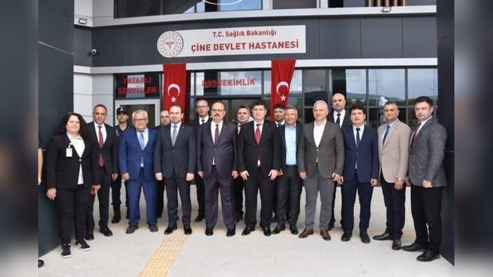 Çine Devlet Hastanesi'nde Vali Canbolat incelemelerde bulundu