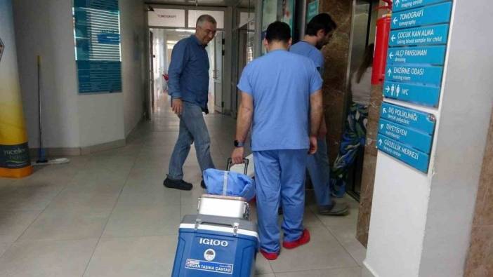 Muğla'da beyin ölümü gerçekleşen kişinin karaciğeri İzmir'e nakledildi