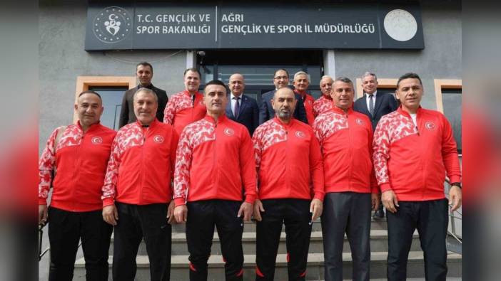 Karate Milli Takımı, Ağrı kampından sonra teşekkür ziyaretinde bulundu