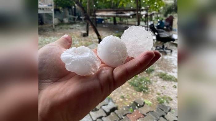 Şanlıurfa'da dolu felaketi: Bozova, Hilvan ve Halfeti'de büyük hasar