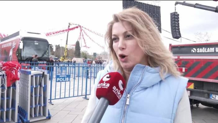 Konya'da 'Millet İradesine Sahip Çıkıyor' mitingi başladı