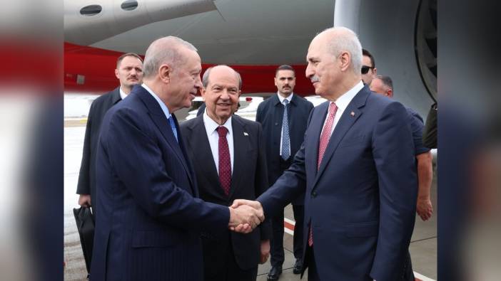 Erdoğan, KKTC'de açılış törenlerine katıldı