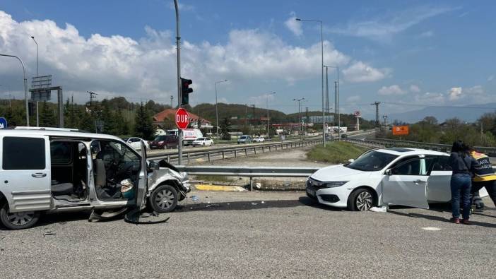 Bolu'da trafik kazası: 10 yaralı