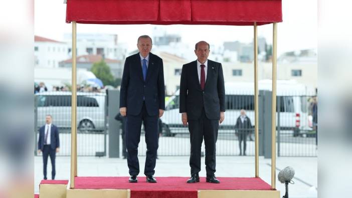 Erdoğan, KKTC Cumhuriyet Yerleşkesi'nin açılışında konuştu