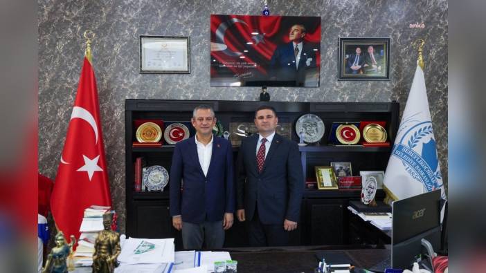 Özel, Konya mitingi sonrası Şereflikoçhisar'da