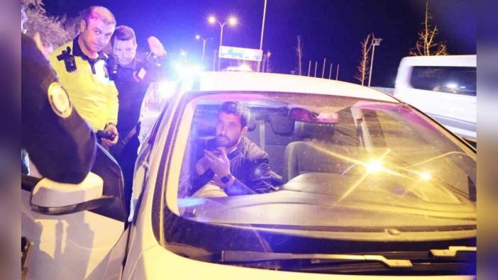 Aksaray'da KOSGEB Müdürü'nün şoförü alkollü yakalandı