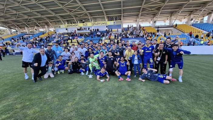 Menemen FK, Play-Off'ta Saha Avantajıyla Finallere Doğru