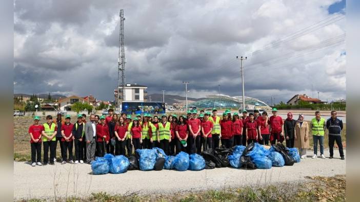 Selçuklu'da çevre temizliği etkinliği