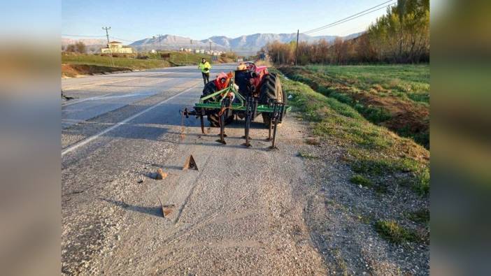 Doğanşehir'de trafik kazası: 1 yaralı