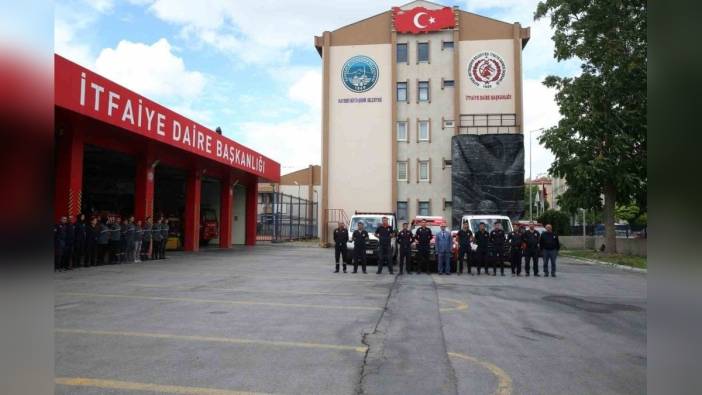 Kayseri itfaiyesi nisan ayında 567 olaya müdahale etti