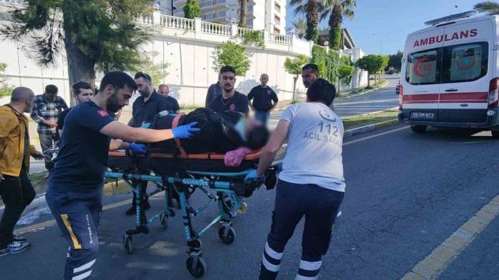 Kuşadası'nda motosiklet kazası: Sürücü ağır yaralandı