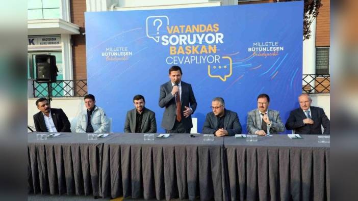 Karatay'da Vatandaşlarla Buluşma