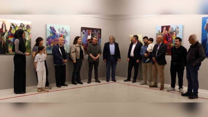 Nurgül Ferahoğlu'nun 10. kişisel resim sergisi SANKO Sanat Galerisi'nde