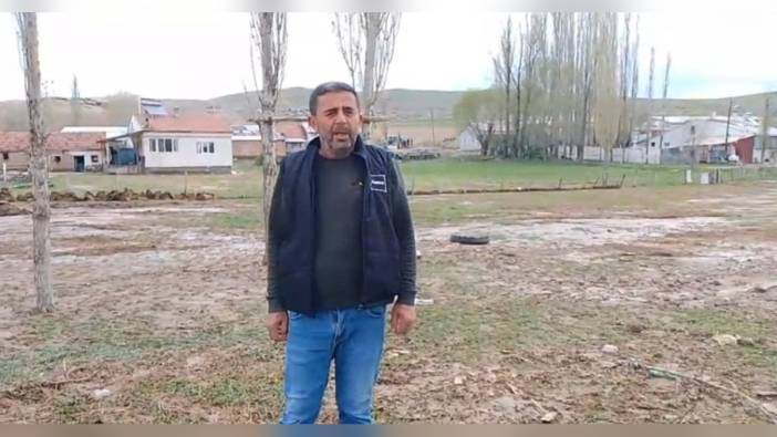 Sivas'ın Yanalak Köyü'nde dolu felaketi