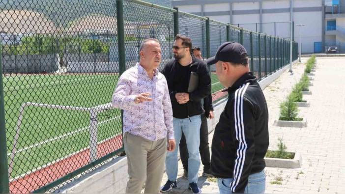 Yığmatepe, Aydın'daki Spor Yatırımlarını İnceledi