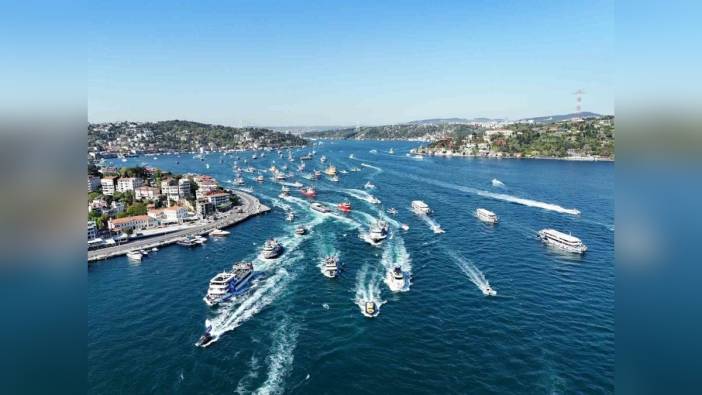 Sarıyer, Boğaz'da şampiyonluğunu kutladı