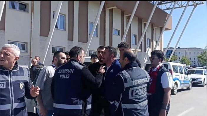 Bafra'da Derbi Maçı Gergin Sona Erdi: 3 Gözaltı