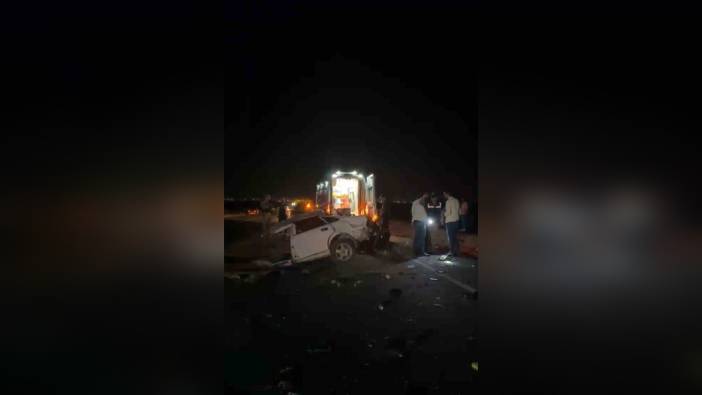 Siverek'te Otomobil-Tır Çarpışması: 1 Ölü, 1 Ağır Yaralı