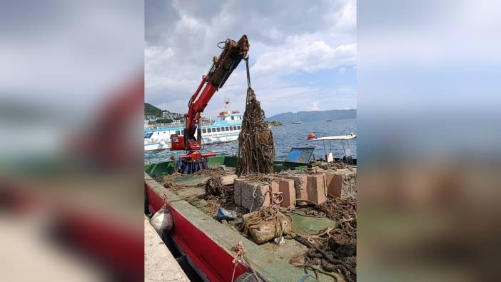 Bodrum Gümbet Koyu'nda 130 Ton Atık Çıkarıldı