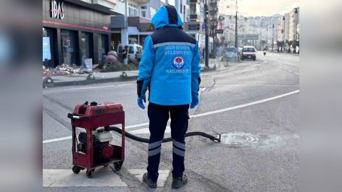Trabzon'da Vektörle Mücadele Çalışmaları Sürüyor