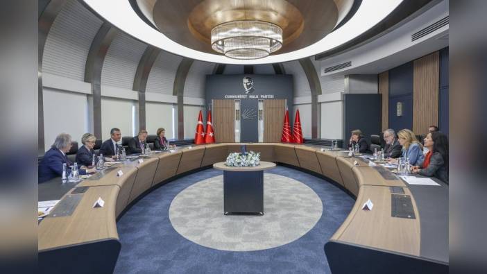 Özgür Özel, Avrupa Konseyi Başkanı Cools'u Kabul Etti