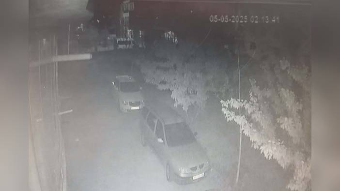 Konya'daki Patlama Güvenlik Kamerasında