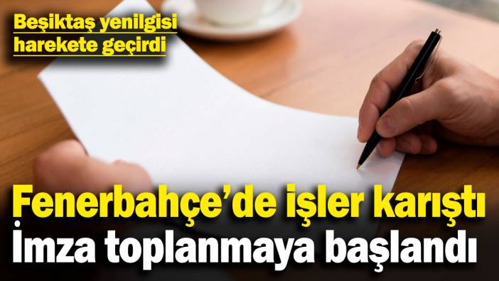 Fenerbahçe'de Beşiktaş yenilgisi işleri karıştırdı! İmza toplanmaya başlandı