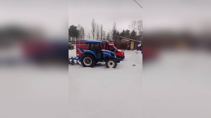 Ardahan'da Dolu Yağışı: Köyler Beyaza Büründü