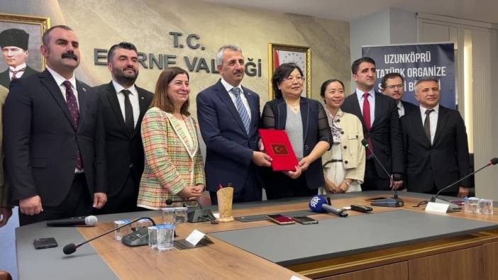 Çinli Firmaya Edirne'de Rüzgar Gülü Parçası Üretim Tesisi İçin Arsa Tahsisi