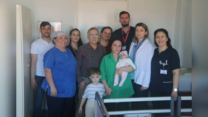 Samsun'da Nadir Bebek Hastalığı Başarıyla Tedavi Edildi