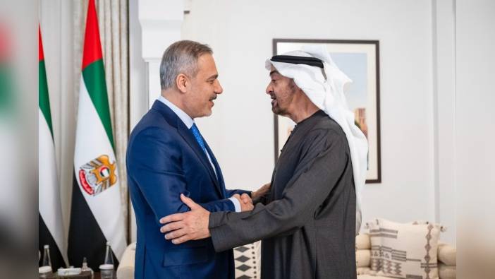 Hakan Fidan, Şeyh Muhammed bin Zayid Al Nahyan tarafından kabul edildi