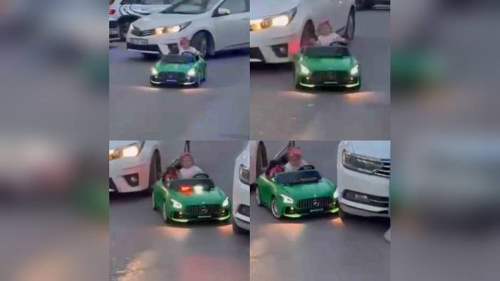 Mersin'de akülü araç kazası kamerada