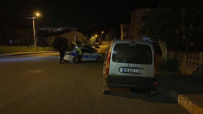 Karabük'te polis ihtarına uymayan sürücüye 41 bin 364 TL ceza