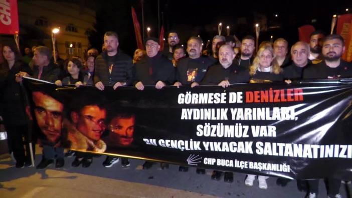 İzmir'de 'Üç Fidan' anma töreni: 'Bu çürümüş düzen değişecek'