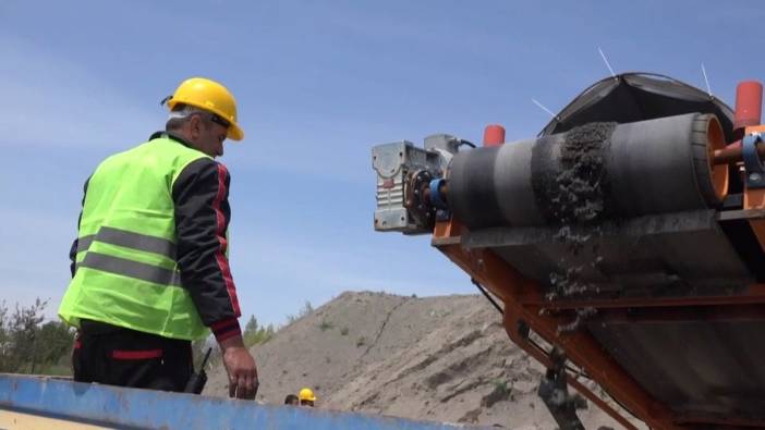Elazığ'da yapay zeka destekli kum geri dönüşüm projesi