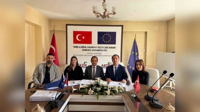 Erzincan Toplu Sera Bölgesi'nde yeni sözleşmeler imzalandı