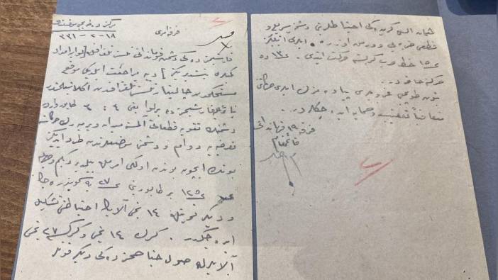 Atatürk'ün el yazısı emri: Düşman telgrafları ele geçirildi