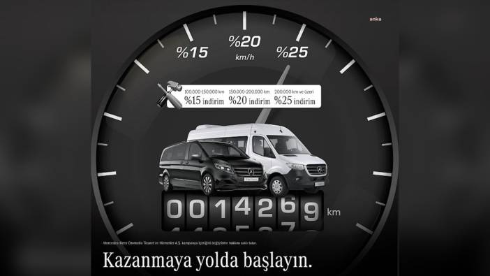 Mercedes-Benz, hafif ticari araçlara indirim kampanyası başlattı