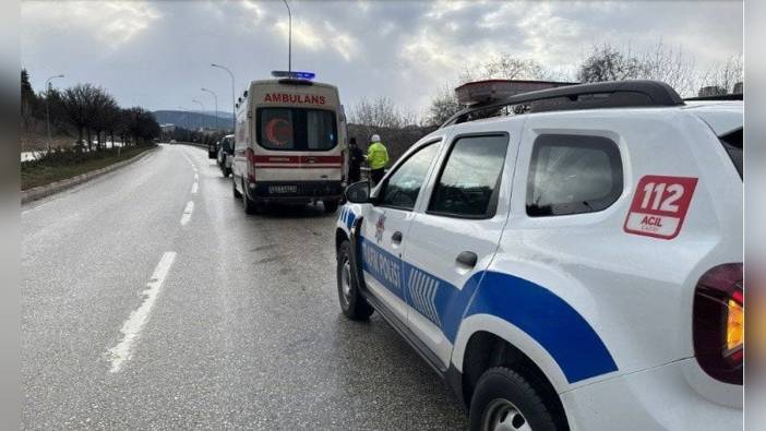 Bilecik'te motosiklet kazası: Sürücü yaralandı