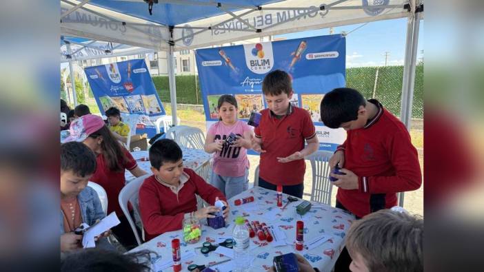 Bilim Ekspresi Dodurga'da öğrencilerle buluştu