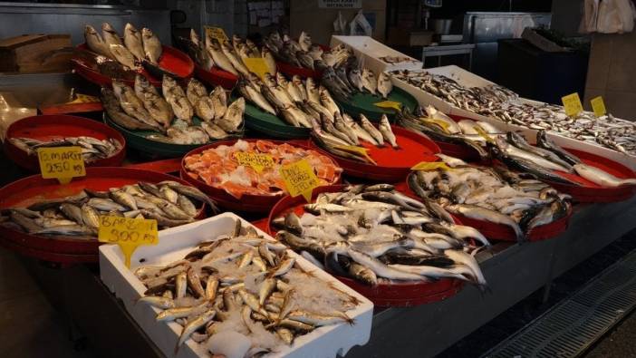 Trabzon'da av sezonu bitti, tezgahlar istavrit, mezgit ve somonla doldu