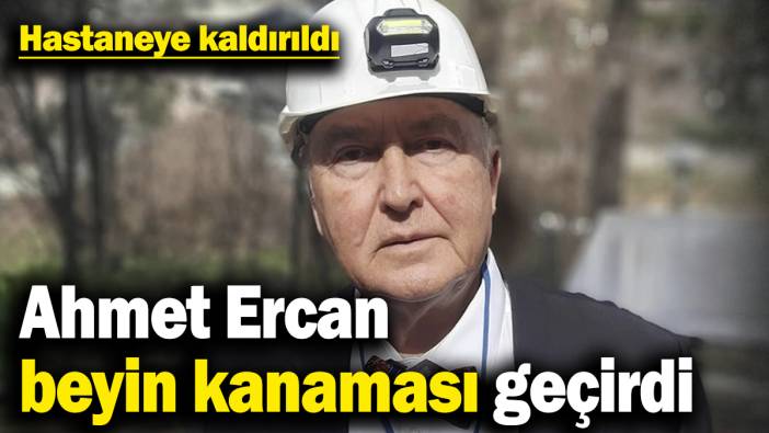 Deprem uzmanı Ahmet Ercan beyin kanaması geçirdi! Hastaneye kaldırıldı