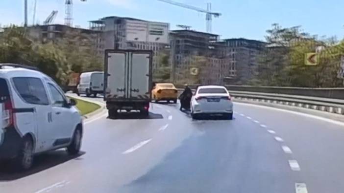 Zeytinburnu'nda ölümden dönen motosiklet sürücüsü: 'Allah bizi korudu'